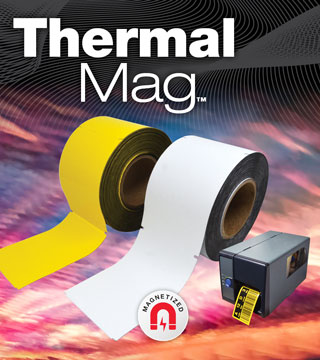 Thermal Mag Labels for Intermac and other thermal printers