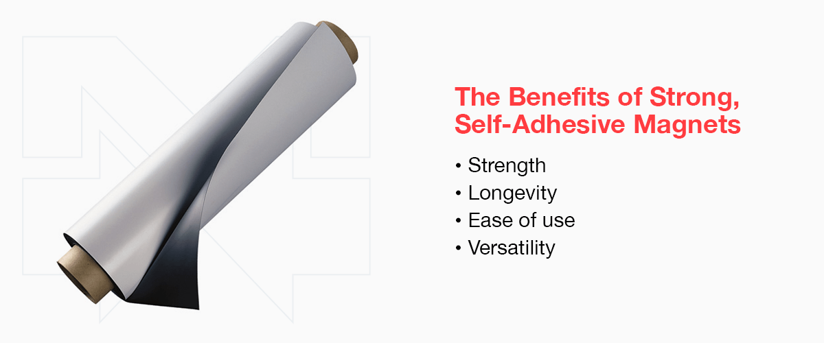 benefits of adhesive stick on magnets