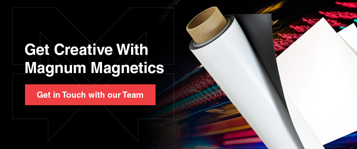 Get creative with magnetic sheeting